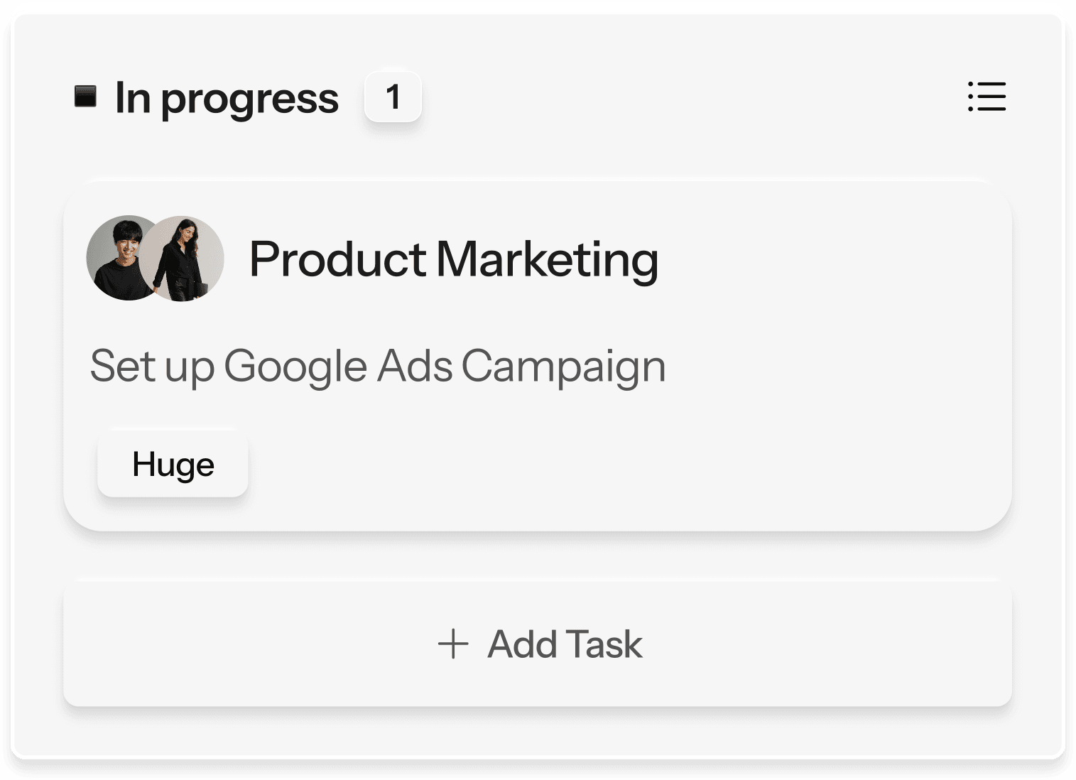 Interface preview of Nexum AI platform with focus on productivity and clarity.
